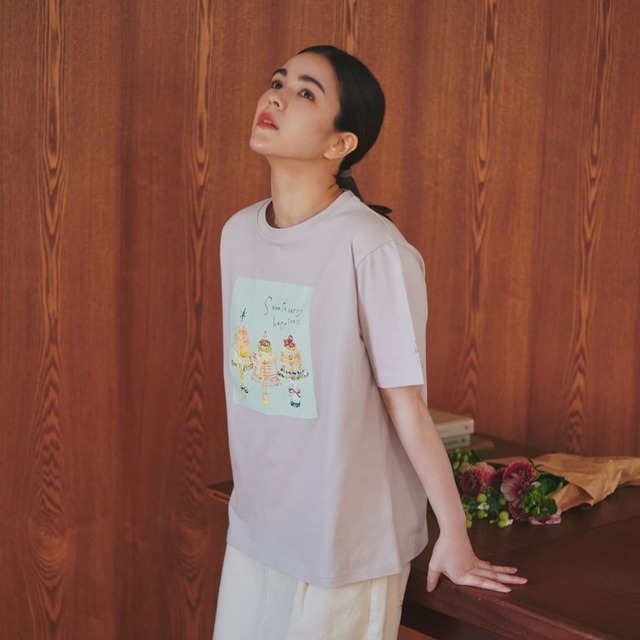 プリントTシャツ（スイーツ）　¥4,400