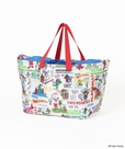 【「niko and ...」×「P-kies Family」】「レジカゴバッグ」3,300円／毎日のお買い物を助けてくれるレジカゴバックは保温保冷機能付き