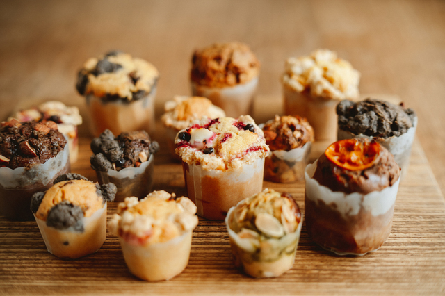 「ラズベリークリームチーズマフィン」/SOYSOY okinawa　