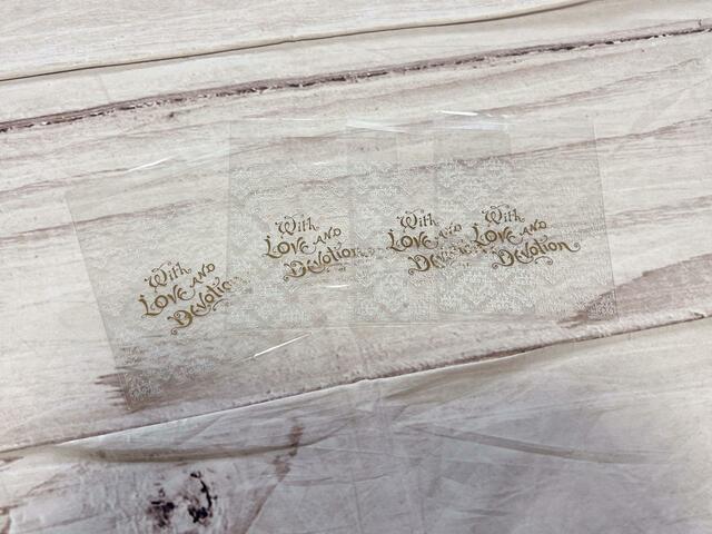 1点につき封筒は4枚入り