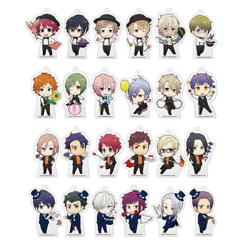 トレーディングアクリルキーホルダー MANKAI TRICK PARTY ver.(Aグループ12種・Bグループ12種/500円)