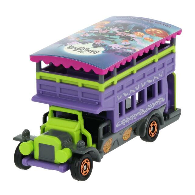 ディズニー・ビークル・コレクション〈トミカ〉 1,800円｜東京ディズニーリゾート「ディズニー・ハロウィーン」スペシャルグッズ｜販売店舗：東京ディズニーランド「ディズニー＆カンパニー」、東京ディズニーシー「エンポーリオ」｜発売日：2025年9月16日（火）