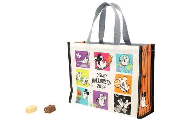 アーモンドチョコレートバー 1,800円｜東京ディズニーリゾート「ディズニー・ハロウィーン」スペシャルグッズ｜販売店舗：東京ディズニーランド「ワールドバザール・コンフェクショナリー」、東京ディズニーシー「ヴァレンティーナズ・スウィート」｜発売日：2024年9月19日（木）