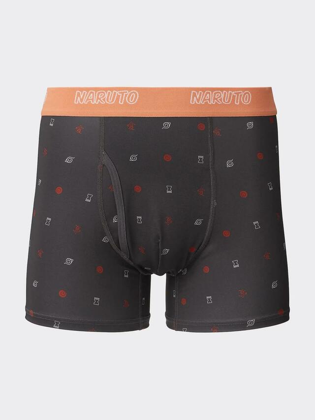 スタイルドライボクサーパンツ ¥590|GU「NARUTO-ナルト- 疾風伝」コレクション