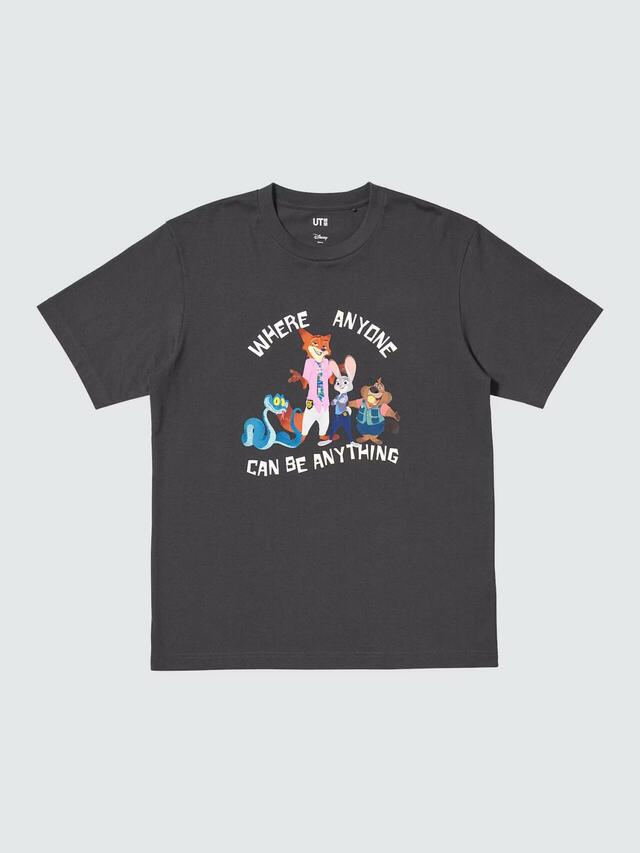 グラフィックTシャツ ¥1,990|ユニクロ UT ディズニー「ズートピア」