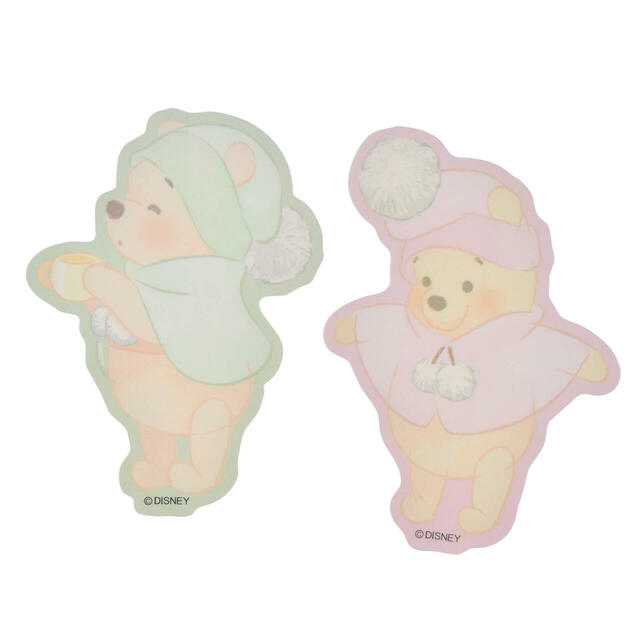 プーさん シール・ステッカー ダイカット フルーツラテカラー Sticker Collection WHITE POOH 700円