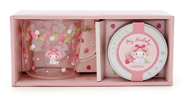 マイメロディ ルピシア ティー＆耐熱ガラスマグ　