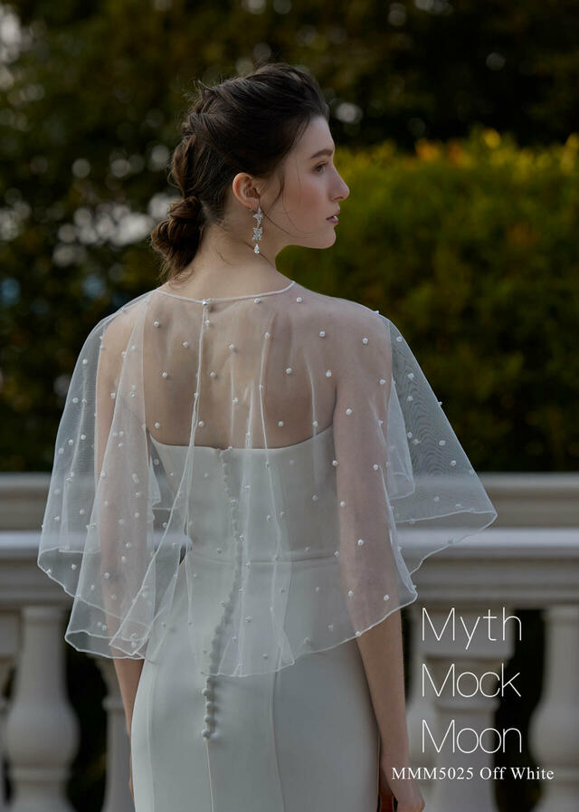 【クラウディア】Myth Mock Moon(ミスモックムーン)新作ウェディングドレス｜MMM5025_OffWhite