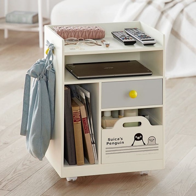 【ベルメゾン「リビングワゴン」税込21,990円】さりげなくSuicaのペンギンと子ペンギンの「ちびすけ」が♪
