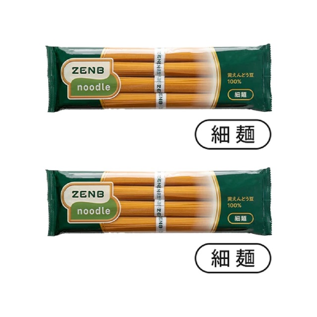 ZENBヌードル細麺2袋（8食）セット