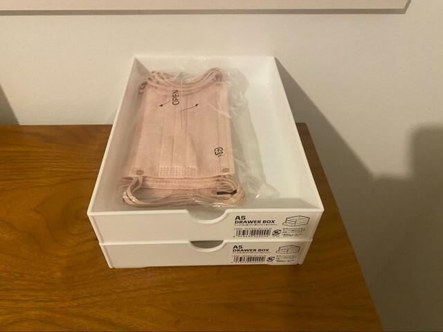 【セリア　A5引き出しボックス】必要に応じて組み合わせられる点が魅力