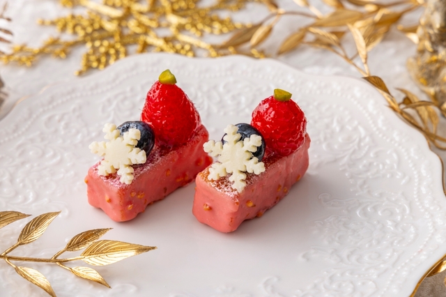 「ルビーチョコレートブラウニー」<期間:2025年11月6日~12月29日>【【ヒルトン名古屋】贅沢なクリスマススイーツビュッフェ「Holiday Jewel Box」で“ホリデーシーズン”をより華やかに♪】