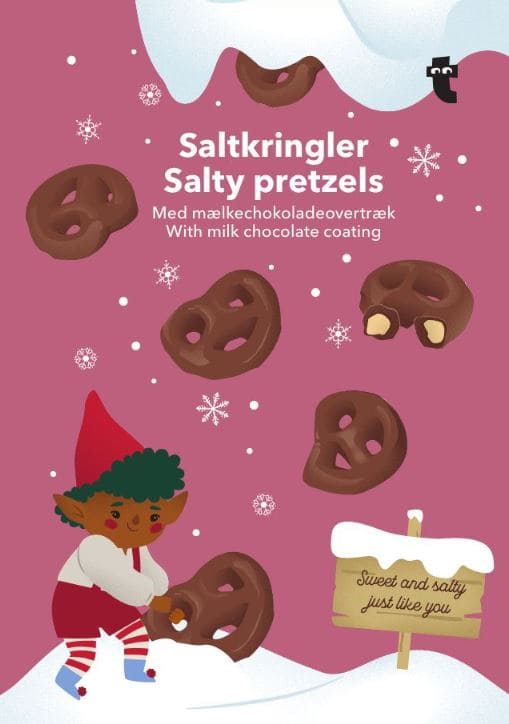 【フライングタイガー】プレッツェルミルクチョコ 648円　おいしいチョコ♪