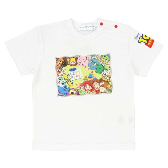 ベビーTシャツ 2,800円｜東京ディズニーリゾート「ファンタイム・ウイズ・トイ・ストーリー5」グッズ｜販売店舗：東京ディズニーランド「グランドエンポーリアム」、東京ディズニーシー「エンポーリオ」｜発売日：2026年7月1日（水）