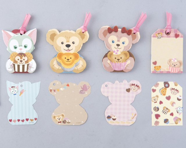 メッセージメモセット ¥950｜TDS「スウィート・ダッフィー」2016