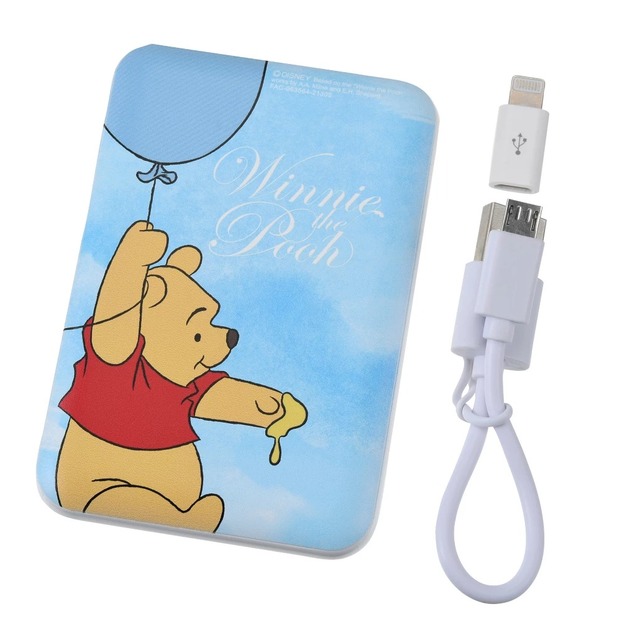 プーさん モバイルバッテリーチャージャー POOH'S BALLOON 4,400円