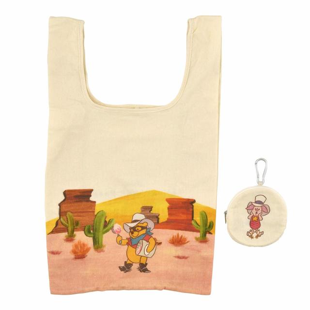 プーさん&ピグレット ショッピングバッグ・エコバッグ ポーチ入り Western Pooh 1,760円