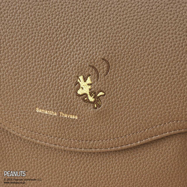 【サマンサタバサ「スヌーピー」コレクション】スヌーピーの視線の先にはウッドストックが