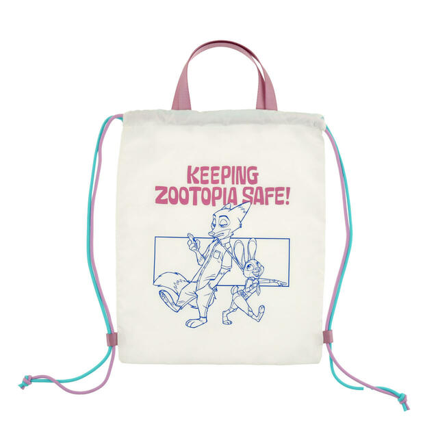 ジュディ・ホップス＆ニック・ワイルド ナップサック ZOOTOPIA COMIC STYLE 3,300円