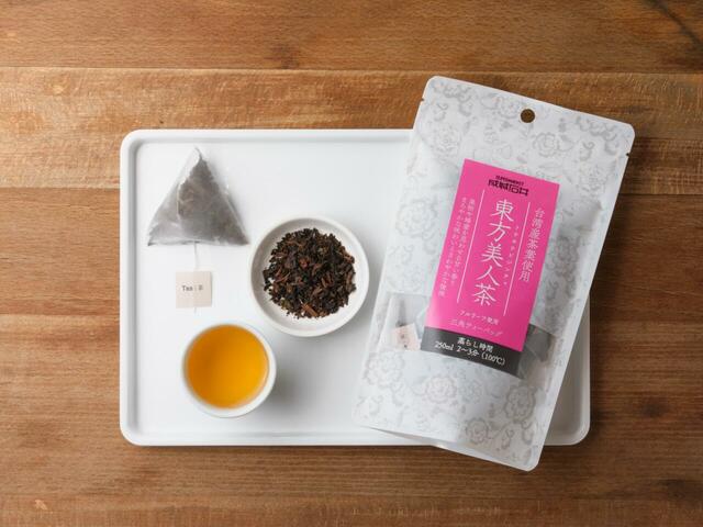 成城石井「お茶と楽しむ台湾グルメフェア」成城石井 東方美人茶 12p　755円 / 25p 1,394円