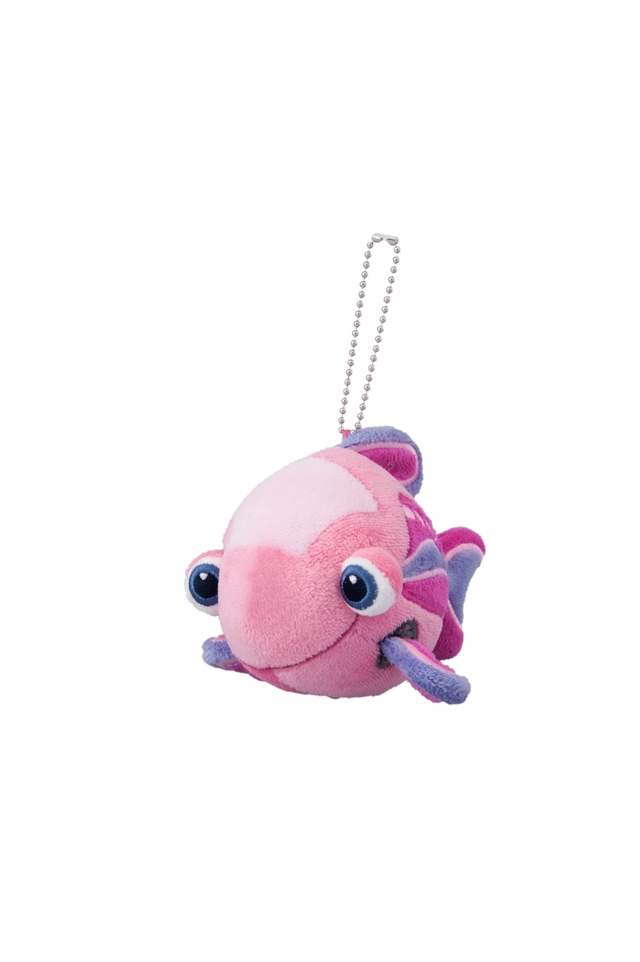 ぬいぐるみバッジ 1,200円｜高さ約9×幅約11×奥行き約14.5cm｜2017年4月24日（月）発売｜エンポーリオ｜東京ディズニーシー「ニモ&フレンズ・シーライダー」