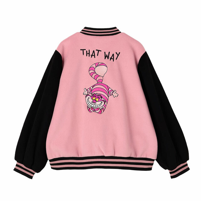 【マリークワント×アリス・イン・ワンダーランド】チェシャ猫デザイン ブルゾン