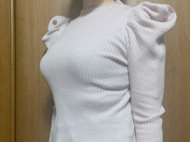 【PEACH JOHN（ピーチ・ジョン）】「すてきオーラブラ」着用。バストがグッと上がって見えますね！