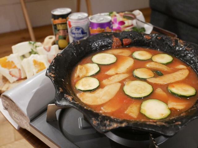 トマト煮込みスープ