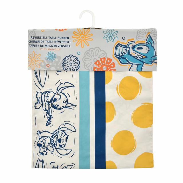 スティッチ&エンジェル テーブルランナー リバーシブル Stitch Summer 4,180円