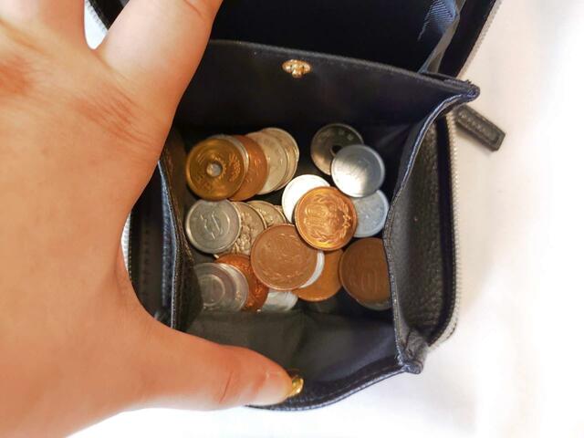 小銭がたっぷり入る