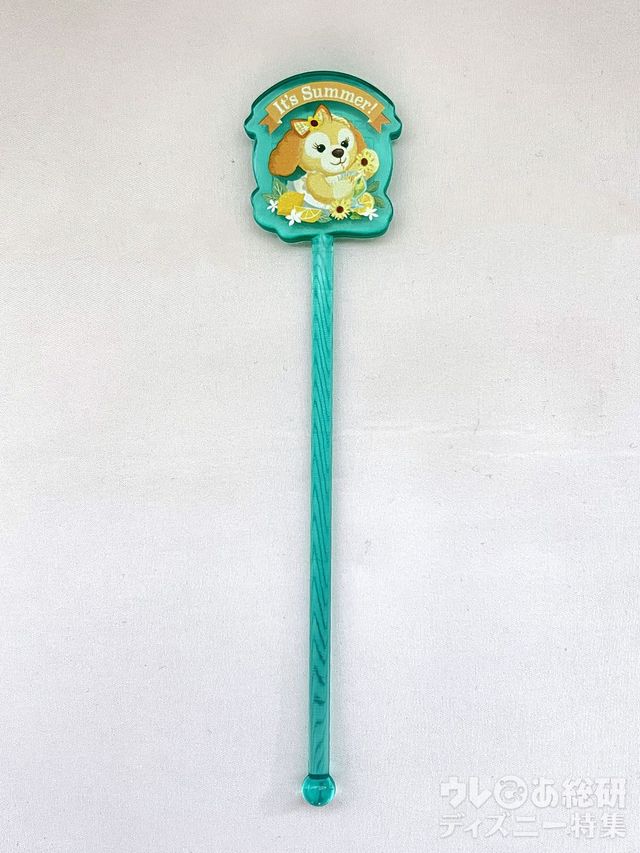 “ダッフィー＆フレンズのテイスティ・サマー・サプライズ” スーベニアタンブラーセット（マドラー）