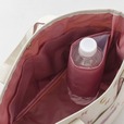 【Kapalua 保冷ポーチ付き ランチトートバッグ】500mLペットボトルを縦に収納できるホルダー付き
