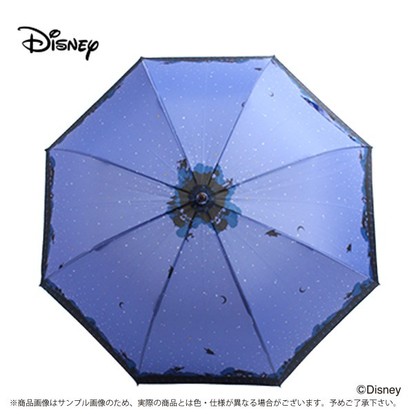 ☆ 折りたたみ傘 日傘 ディズニー アラジン 晴雨兼用 LINE DROPS