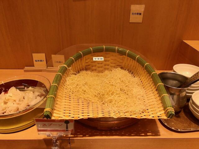 【しゃぶ葉 食べ放題】しめの中華麺