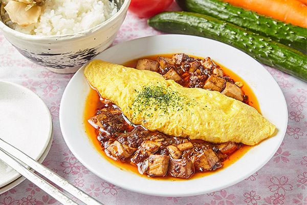 ふわとろ玉子麻婆豆富