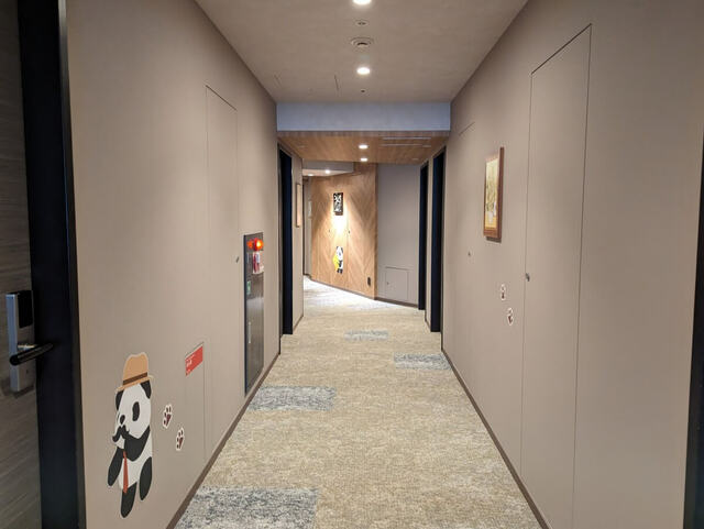 【三井ガーデンホテル上野】パンダフロア