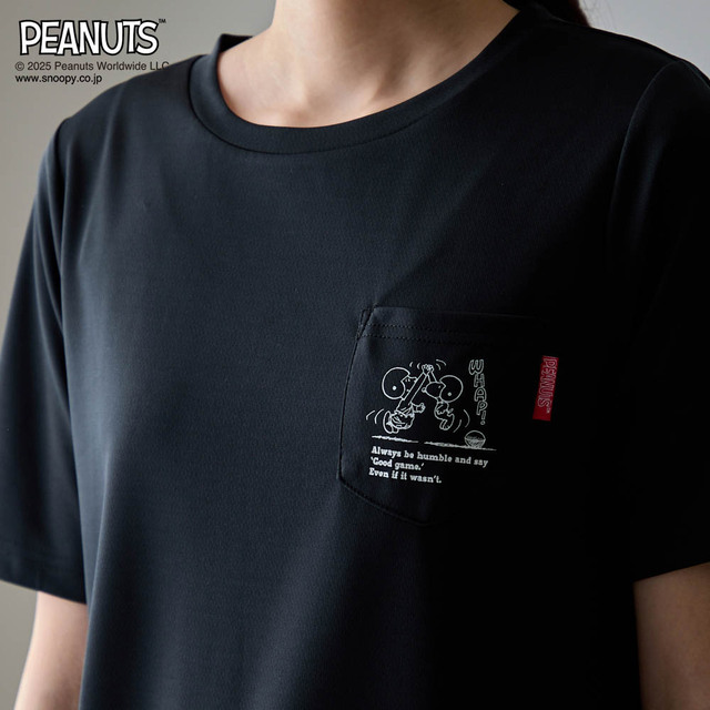 裏メッシュドライＴシャツ 「スヌーピー」｜￥2,990 （税込）