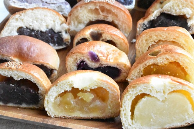 アンパンの断面