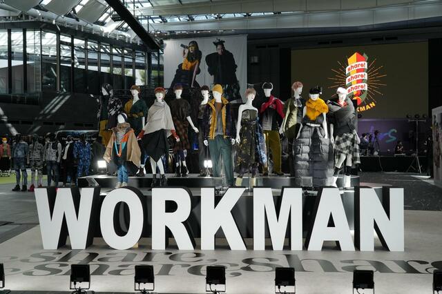【ワークマン】2023秋冬展示会：フォトジェニックなコーデのマネキン