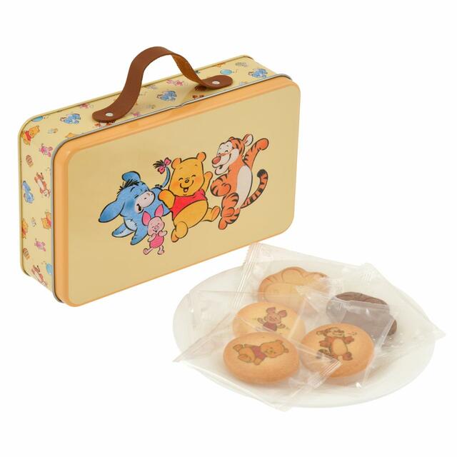 プー&フレンズ クッキー 缶入り Illustrated by Lommy 1,800円