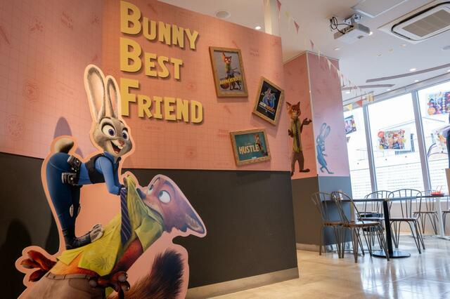 ディズニー『ズートピア』「Zootopia」BUNNY BEST FRIEND OH MY CAFE