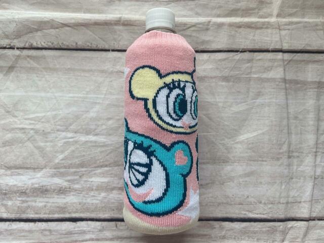 550mlのペットボトルを入れてみました♪