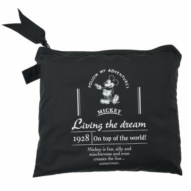 ミッキー レインコート ポーチ入り ブラック RAINY DAY 7,500円