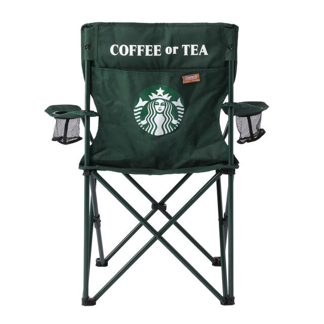『STARBUCKS STAND by BEAMS Coleman リゾートチェア』　/ ¥8,800【STARBUCKS STAND by BEAMS × Coleman】