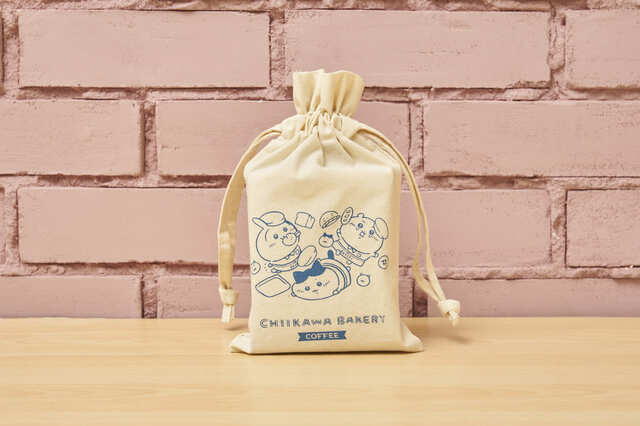 【ちいかわベーカリー ポップアップショップ】コーヒー入り巾着（カフェインレス）1,800円　※4月上旬販売予定