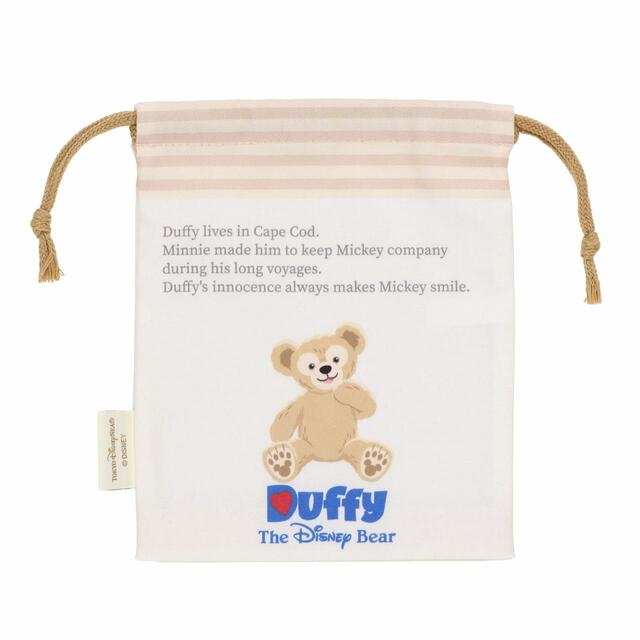 ダッフィー きんちゃく 850円｜サイズ：縦約17×横約14×マチ約4cm｜販売店舗：東京ディズニーシー「マクダックス・デパートメントストア」｜販売日：2022年11月29日(火)