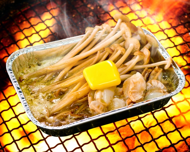 味えのきとホタテのホイル焼き～バター醤油～