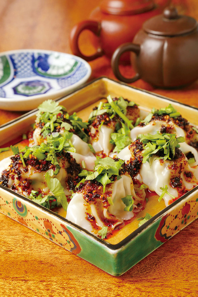 餃子坊 豚八戒　四川風麻辣水餃子（6個）　560円