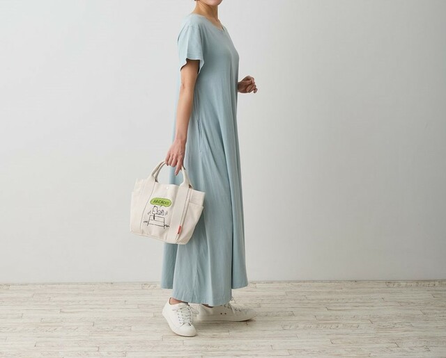 刺繍トートバッグ/デリ・ピーナッツ「スヌーピー」|¥ 3,520 (税込)