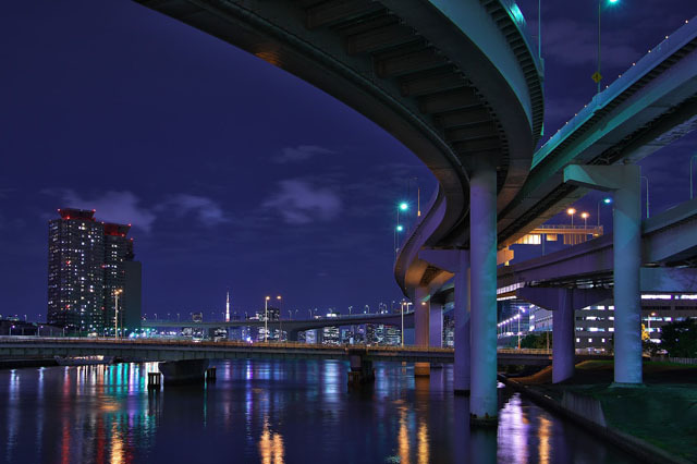 撮影地：有明JCT / カメラ：PENTAX K-3Ⅱ